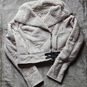 JJ Winter Faux Suede Jacket Size Large